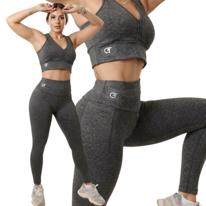 PACK DE 3 LEGGINS  PREMIUM SUPLEX +TOP DE OBSEQUIO Y ENVIO GRATIS