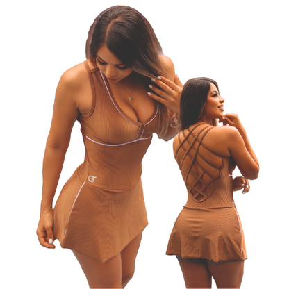 VESTIDO SHORT NYLON