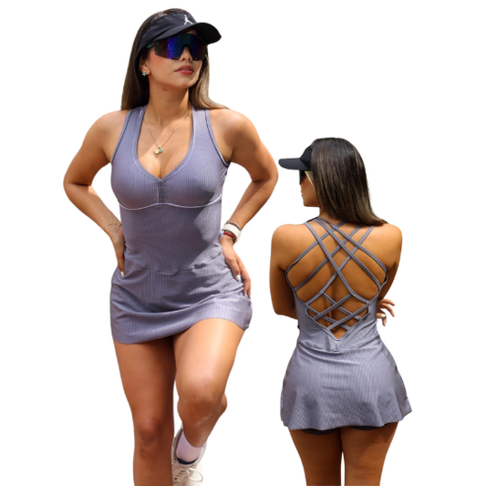 VESTIDO SHORT NYLON