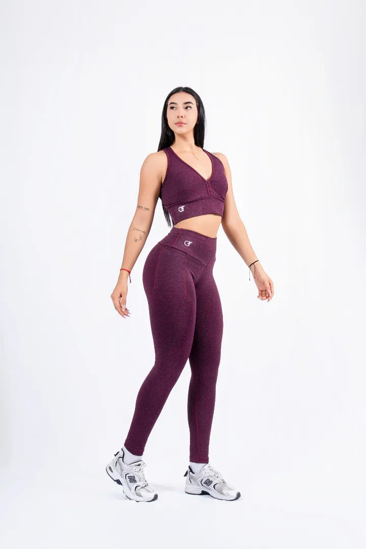 Leggins Suplex Vino Imagen principal del producto